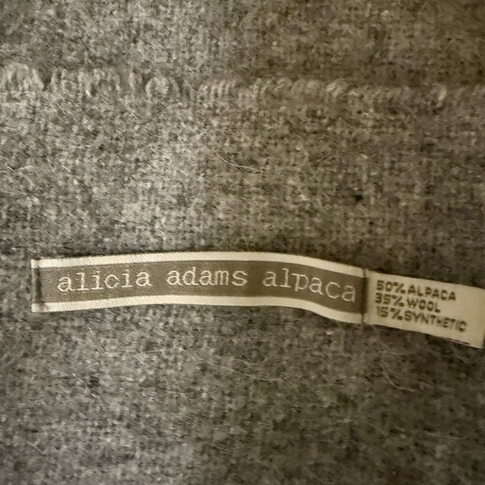 Alicia Adams Alpaca Soft Gray Fabric